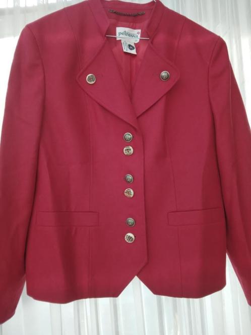 Jasje, maat: 38, Trachten Oktoberfeest TIROLER Jasje. ROOD, Kleding | Dames, Jasjes, Kostuums en Pakken, Nieuw, Jasje, Maat 38/40 (M)