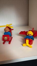 Duplo vliegtuig en helikopter, Kinderen en Baby's, Speelgoed | Duplo en Lego, Ophalen of Verzenden, Zo goed als nieuw