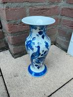 Delfts Blauwe Vaas Porceleyne Fles Pauw Motief Antiek Vaasje, Antiek en Kunst, Antiek | Vazen, Ophalen of Verzenden
