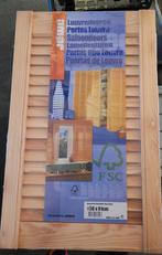4 Louvre deurtjes in 1 koop, Doe-het-zelf en Verbouw, Deuren en Horren, Minder dan 80 cm, Overige typen, Minder dan 200 cm, Ophalen of Verzenden