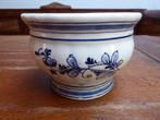 Delfts blauw bloempotje, Antiek en Kunst, Ophalen of Verzenden