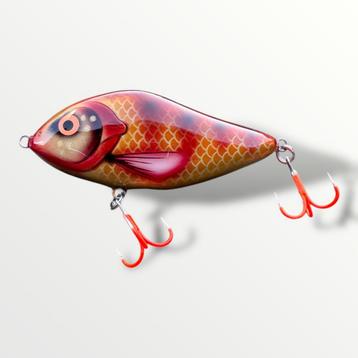Jerkbait slider 4” beschikbaar voor biedingen