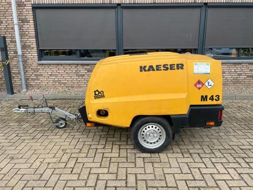 Kaeser M43 Kubota 4,2 m3 / min 7 Bar 30 kW Mobiele Silent Di, Zakelijke goederen, Machines en Bouw | Pompen en Compressoren, Ophalen of Verzenden