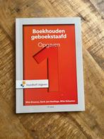 Boekhouden geboekstaafd D.J.J. Heslinga - 1 Opgaven, Boeken, D.J.J. Heslinga; W.M.J. Schauten; W.J Broerse, Zo goed als nieuw