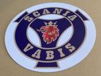 Scania Vabis   bord retro reclamebord 24 cm kunststof, Verzamelen, Ophalen of Verzenden, Gebruikt, Auto's