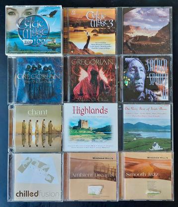 Diverse CD Collectie - Celtic, Gregorian, Irish, Jazz beschikbaar voor biedingen