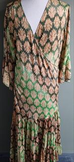 Jurk(Bohemian soul)one size, Kleding | Dames, Jurken, Maat 46/48 (XL) of groter, Ophalen of Verzenden, Zo goed als nieuw, Onder de knie