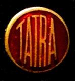 Tatra speld rood emaille, Verzenden, Nieuw, Transport, Speldje of Pin
