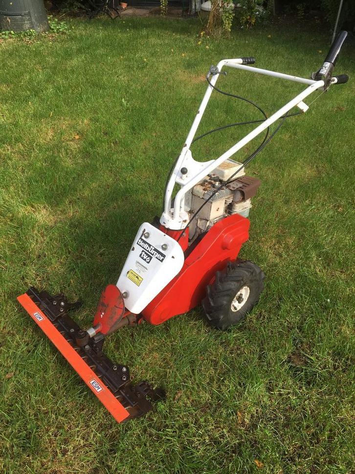 Tielburger Balkmaaier T46, Tuin en Terras, Grasmaaiers, Gebruikt, Benzine-grasmaaier, 50 cm of meer, Balkmaaier, Ophalen