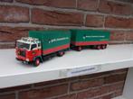 Tekno  Volvo  F88  met  huifaanhanger  van  Lommerts., Ophalen of Verzenden, Nieuw, Bus of Vrachtwagen, Tekno