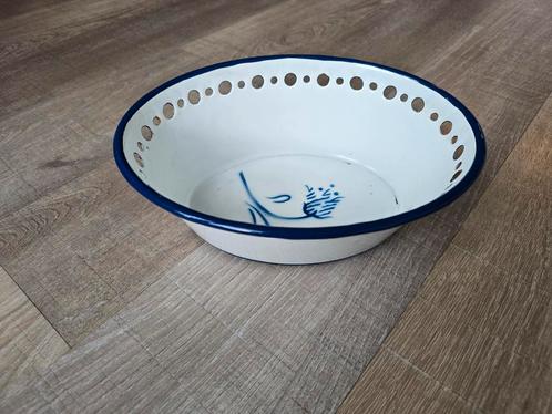 Emaille Vintage IKEA Katarina Brieditis Tulip Enamel Bowl, Antiek en Kunst, Antiek | Emaille, Ophalen of Verzenden