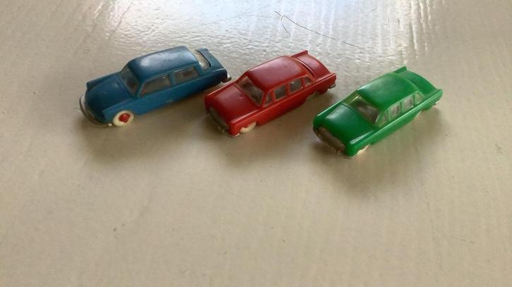 Drie maal jouef/ norev 1:87 Simca en Citroën DS  goede staat, Hobby en Vrije tijd, Modelauto's | 1:87, Zo goed als nieuw, Overige merken