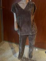 LEEANDME set maat m origineel zgan VELOURS, Kleding | Dames, Maat 38/40 (M), Bruin, Lee and Me, Ophalen of Verzenden