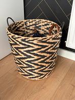 Leuke rieten mand, Ophalen of Verzenden, Zo goed als nieuw, Rond, Riet