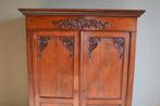 Prachtige antieke mahonie houten biedermeier meidenkast., Verzenden