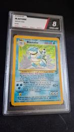 Blastoise Base set 2 PGS 8.0 Excellent, Ophalen of Verzenden, Zo goed als nieuw, Losse kaart, Foil