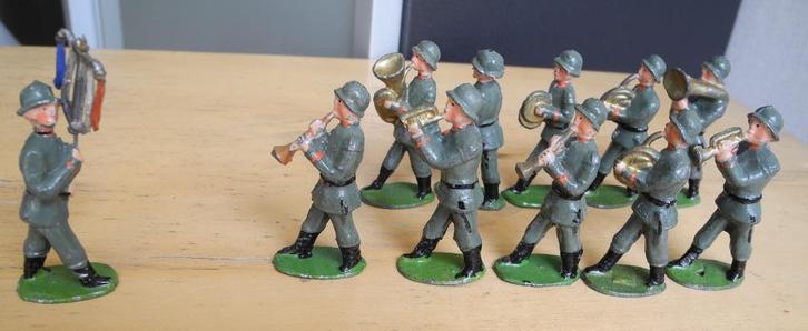 Miniatuur soldaten elastolin, metaal, tin, lineol, antiek, Antiek en Kunst, Antiek | Speelgoed, Ophalen of Verzenden