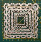 Snijmal  frame halve rondjes, Hobby en Vrije tijd, Kaarten | Zelf maken, Ophalen of Verzenden, Zo goed als nieuw, Overige thema's