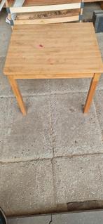 Houten kindertafeltje, Ophalen, Gebruikt, 50 tot 100 cm, Eenvoudig