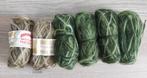 200 gram mohair garen nieuw groen bruin, Ophalen of Verzenden, Nieuw, Breien of Haken, Wol of Garen