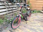 Jongens fiets 20" | Popal Fun Jet | Rood Zwart, Gebruikt, Handrem, Ophalen