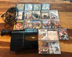 PlayStation 3 PHAT CECHC04 (controller, 19x PS1/2/3 games), Spelcomputers en Games, Met games, Phat, Ophalen of Verzenden, Zo goed als nieuw