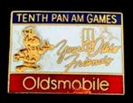 OldsmobileTenth Pan Am Games pin, Verzamelen, Verzenden, Nieuw, Transport, Speldje of Pin