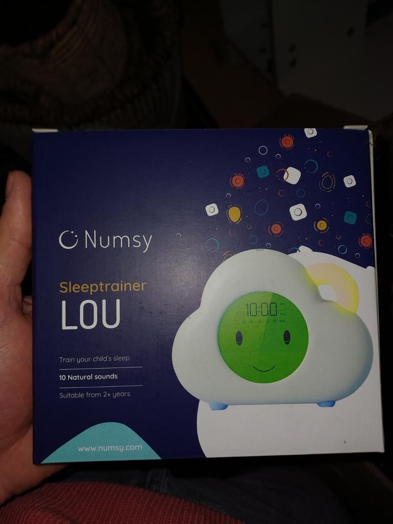 Numsy Sleeptrainer LOU - Nieuw, Kinderen en Baby's, Babyfoons, Ophalen of Verzenden, Nieuw, Minder dan 100 meter, Digitaal