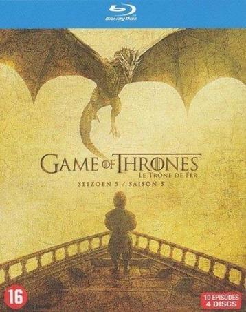 Blu ray box: Game of Thrones: Seizoen 5 (4 blu rays) beschikbaar voor biedingen