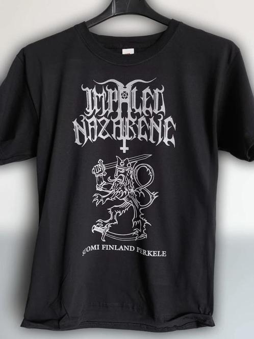 IMPALED NAZARENE Suomi Finland Perkele T-shirt Bandshirt, Kleding | Heren, T-shirts, Nieuw, Maat 52/54 (L), Zwart, Ophalen of Verzenden