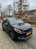 Peugeot 2008 1.2 Puretech 81KW 2016 Zwart, Auto's, Peugeot, Voorwielaandrijving, 1250 kg, Leder en Stof, Origineel Nederlands