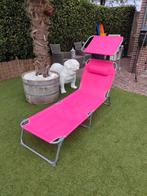 Ligbed roze, Tuin en Terras, Ophalen, Nieuw, Aluminium