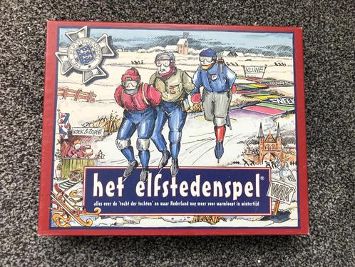 Elfstedenspel, Hobby en Vrije tijd, Gezelschapsspellen | Bordspellen, Zo goed als nieuw, Ophalen of Verzenden