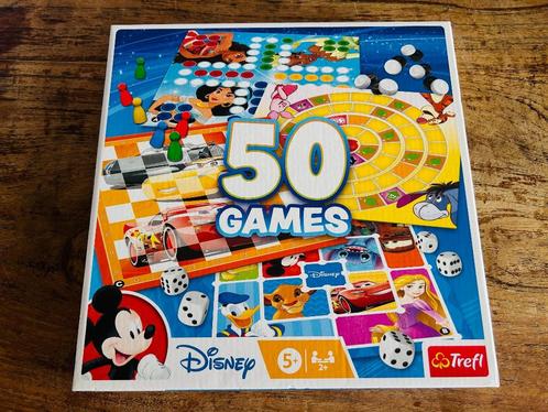 50 Spellen Disney Spel Bordspel Games 2-5 spelers vanaf 5 jr, Hobby en Vrije tijd, Gezelschapsspellen | Bordspellen, Nieuw, Ophalen