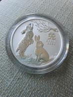 Lunar 3 - Jaar van het Konijn / 2023  / 2 oz., Ophalen of Verzenden, Losse munt, Zilver