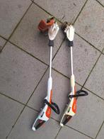 2 Stihl FSA 45 Accu Trimmers + 2 Laders - Perfect Werkend!, Stihl, Gebruikt, Accu, Ophalen of Verzenden