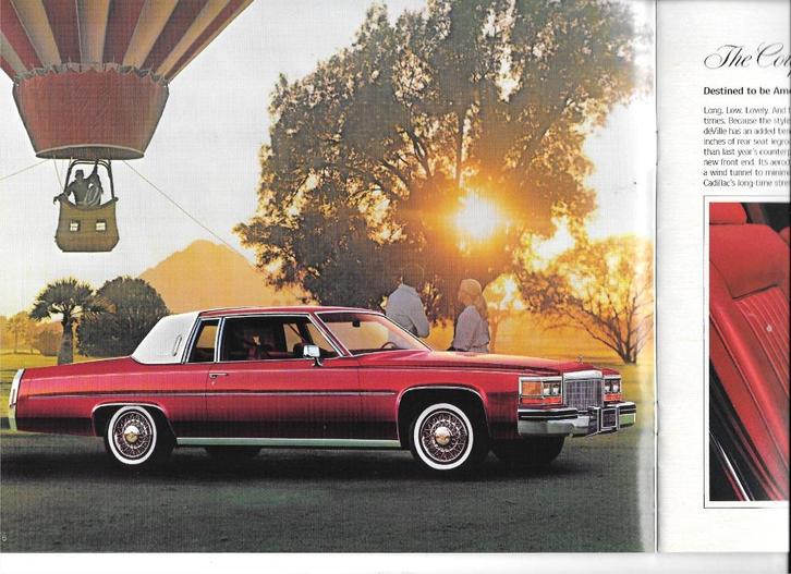 CADILLAC 1980, Boeken, Auto's | Folders en Tijdschriften, Zo goed als nieuw, Overige merken, Ophalen of Verzenden
