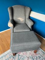 Goossens Fauteuil met Voetenbank - Zeer Goede Staat, Ophalen, 100 tot 125 cm, Zo goed als nieuw, 75 tot 100 cm