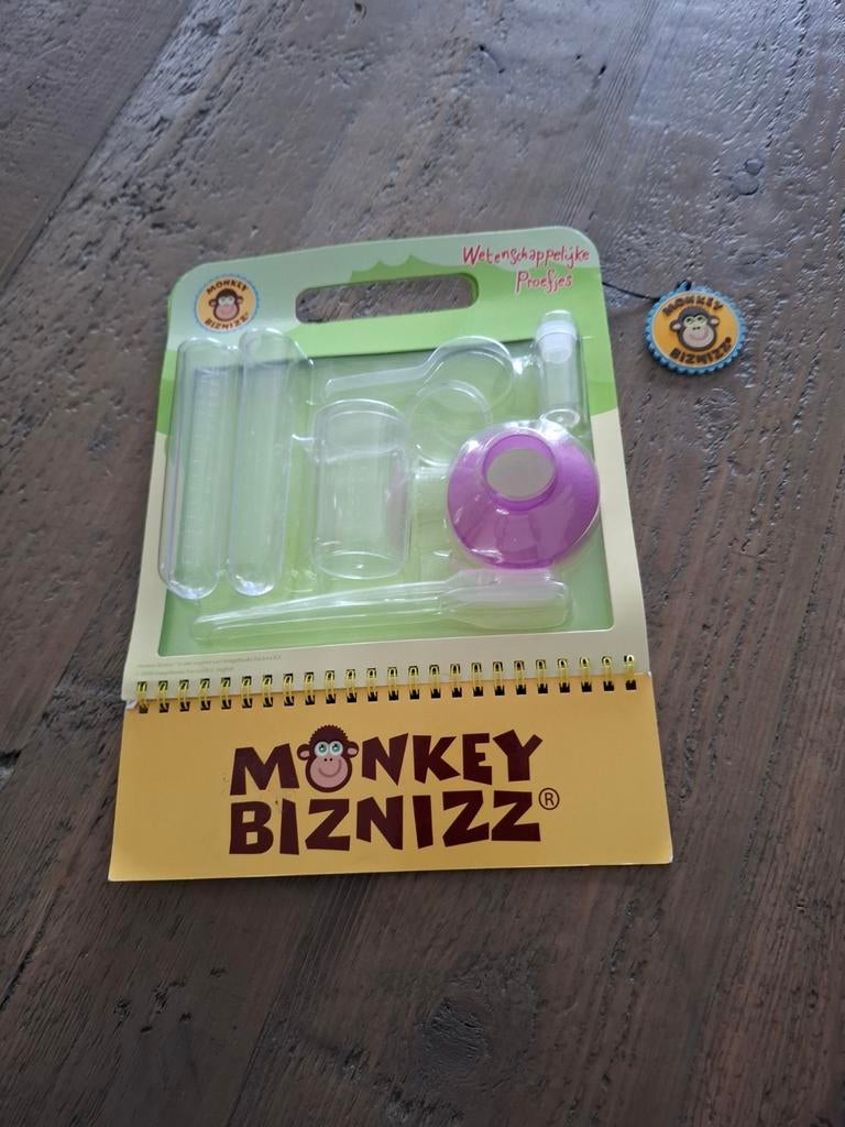 Monkey Biznizz - wetenschappelijke proefjes - nieuw, Kinderen en Baby's, Speelgoed | Educatief en Creatief, Ophalen of Verzenden