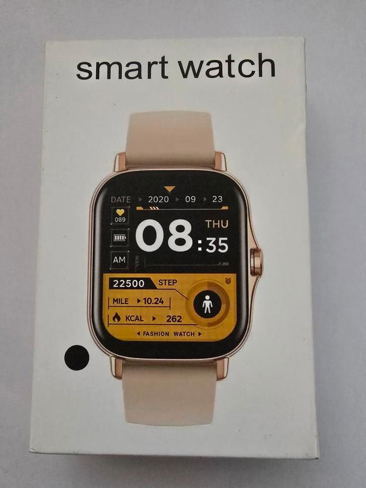 Smartwatch - nieuw product, Sieraden, Tassen en Uiterlijk, Smartwatches, Nieuw, Android, Zwart, Afstand, Calorieverbanding, Conditie