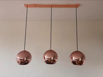 Retro hanglamp / plafondlamp koper beschikbaar voor biedingen