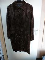 cadeautip * EXPRESSO lange jas 44 bruin teddy  -GRATIS zend, Kleding | Dames, Jassen | Winter, Verzenden, Nieuw, Maat 42/44 (L)