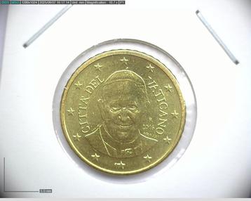 Vaticaanstad. 50 Cent 2016. BU beschikbaar voor biedingen