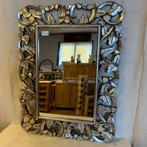 Barok Spiegel – houten lijst zilver - 120 x 90 cm- TTM Wonen, 100 tot 150 cm, Nieuw, Info@ttmwonen.nl, 75 tot 100 cm