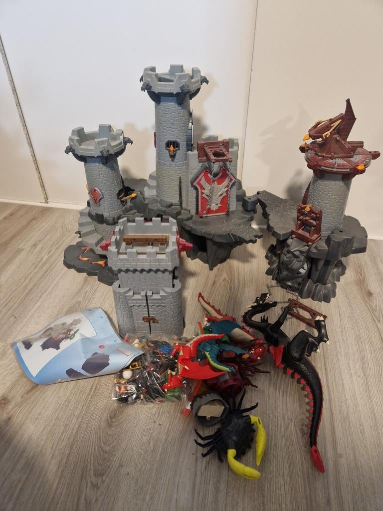 Playmobil Ridderkasteel met Draken, Ophalen, Gebruikt, Complete set