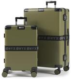 ONYX 2-delige Kofferset 33L + 100L TSA Olive Groen