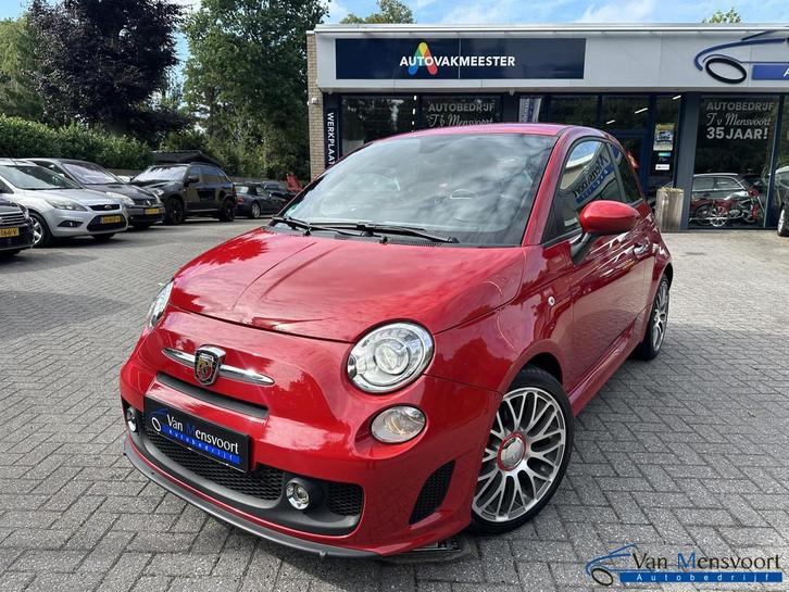 Fiat 500 1.4 T-Jet Abarth Elaborabile 1eEig|Leder|Xenon|Clim, Auto's, Fiat, Bedrijf, Te koop, ABS, Airbags, Airconditioning, Alarm