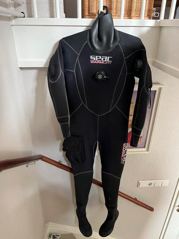 Seac Warmdry Dames Droogpak maat L, Watersport en Boten, Duiken, Gebruikt, Duikpak, Ophalen