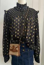 ANTIK BATIK feestelijk chiffon dot blouse L zeer goede staat, Ophalen of Verzenden, Zo goed als nieuw