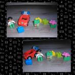 Lego / Duplo ziekenhuis verpleger met auto, Ophalen of Verzenden, Zo goed als nieuw, Complete set, Duplo